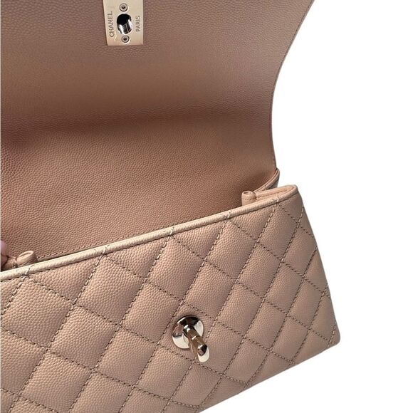 Chanel Medium Flap Bag With Top Handle 24K - Picture 11 of 14